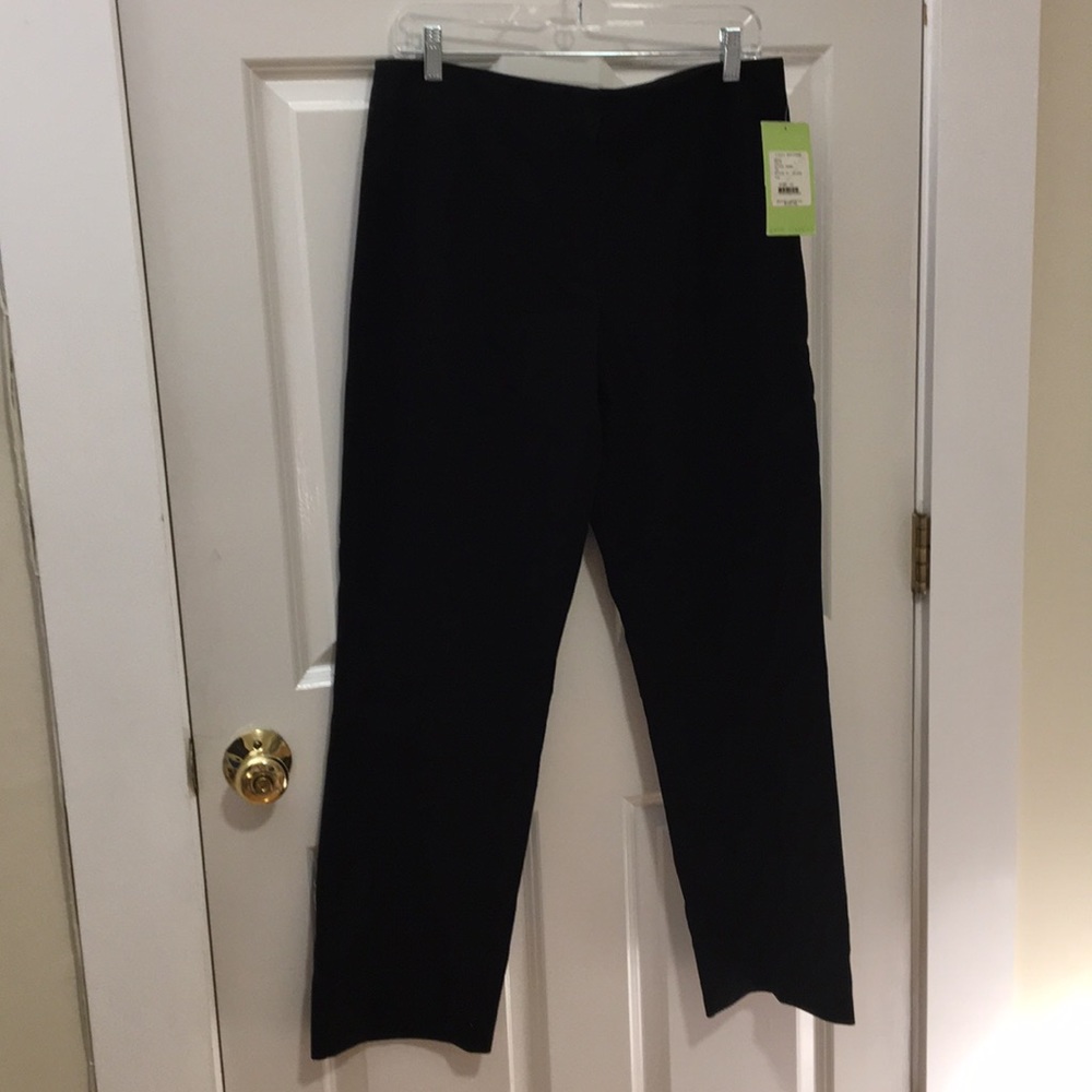 Lilly Pulitzer Jane Stretch Black Pants